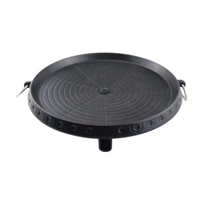 China Not Easily Cleaned BBQ Grill Dish, Heat Resistant Aluminum Stick Grill Pan, Portable Gas Stove BBQ Dish for sale