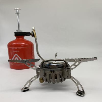 China Lightweight portable gas burner, increasing camping burner, foldable gas stove for sale