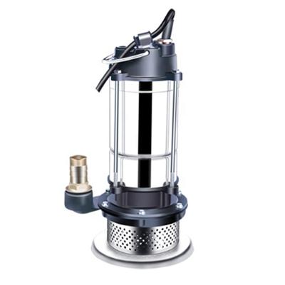 China New Product 220v 304 Stainless Steel Horizontal Water Pump Household Clean Water Submersible Sewage Pump for sale