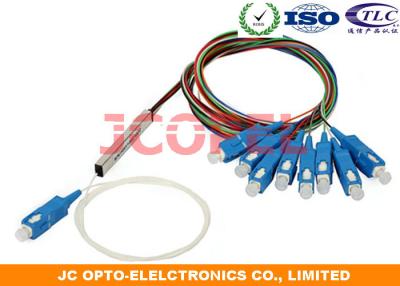 China Mikro-1x8 optischer Teiler des FTTH-Faser-Optik- Teiler-/PON EOC Telcordia 1221 zu verkaufen