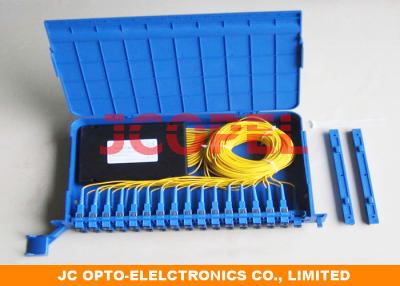 China 1x16 PLC Fiber Optic Splitter Tray High Reliability For Fiber Optic Distribution Unit Box for sale