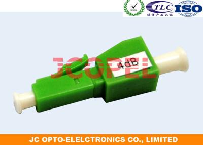 China Hybrid Single Mode Fiber Optic Attenuator 10dB 1550nm High Return Loss LC Adapter type for sale