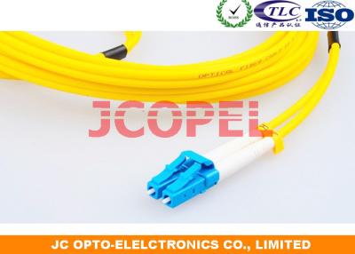 China Fiber Patch Cord LC UPC - LC UPC Duplex Jumper Cable 2.0mm Cable 3m Length for sale