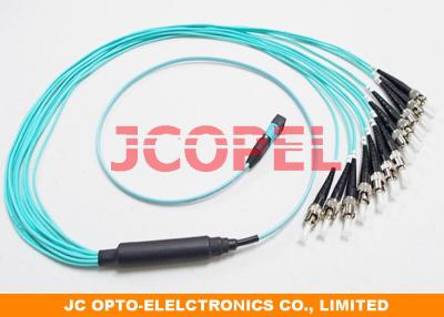 China Original MPO / MTP To FC / UPC Fiber Patch Cord With OM3 Fiber Cable for sale