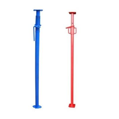 China Construction High Load Capacity Painted Adjustable Concrete Formwork Building Scaffolding Steel Props Jack For Construction for sale