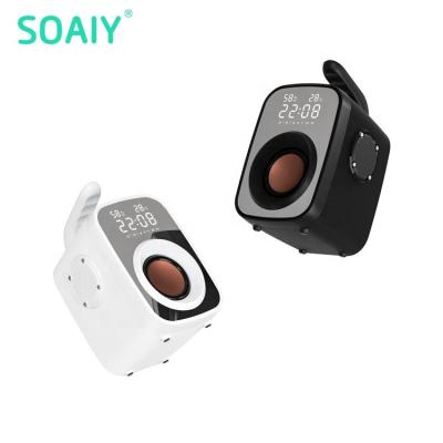 China SOAIY Wireless BT Speak Portable Outdoor Wireless Subwoofer 5.0 Party Box Speaker for sale