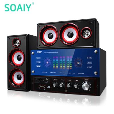 China Large Surround Speaker SOAIY SA-335 FM USB Subwoofer Speaker SOAIY SA-335 FM USB Multimedia AUX Speakers Karaoke 2.1 Sound System Home Theater Audio Karaoke. of theaters for sale