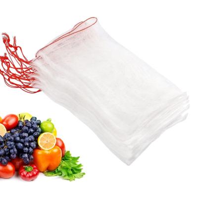 China Wholesale Nylon Filter Mesh Seed Bag Net Disposable Plant Insect Fruit Anti Grow Mesh Bag for sale