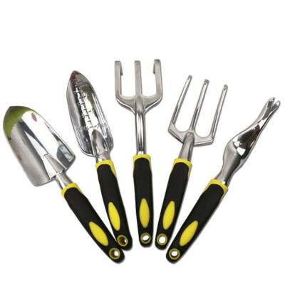 China Durable Durable Aluminum Non Slip Rubber Grip Garden Tool Kit for sale