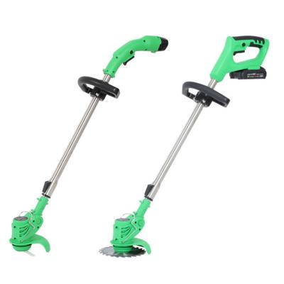 China Height Adjustable Handles Lithium Battery Rechargeable Cordless Electric Lawn Mower Grass Trimmer for sale