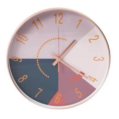 China Antique Style 10 Inch Living Room Modern Home Decorative Quartz Mute Wall Clocks for sale