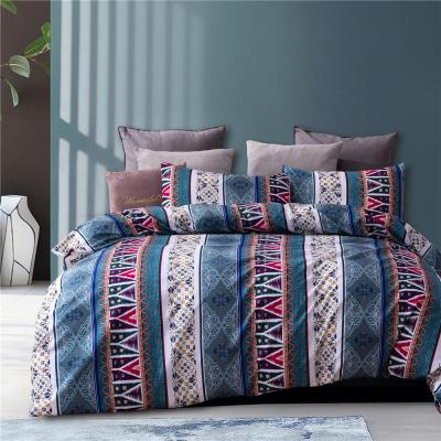 China Kinglubao 4Pc Wholesale Cotton Duvet Cover Folded Super Soft 100% Printed Bed Sets Children Kids for sale