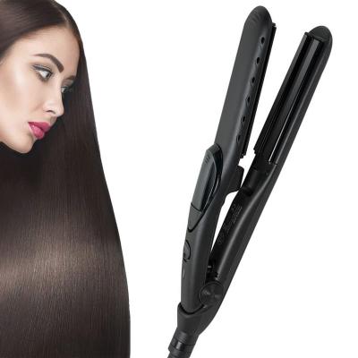 China Professional Hotel Hair Straightener Ceramic Steam Iron Flat Hair Styling Tools for sale