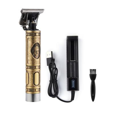 China New HAIR Household Hair Trimmer All In One For Men Beard LCD Digital USB Charging Hair Trimmer for sale