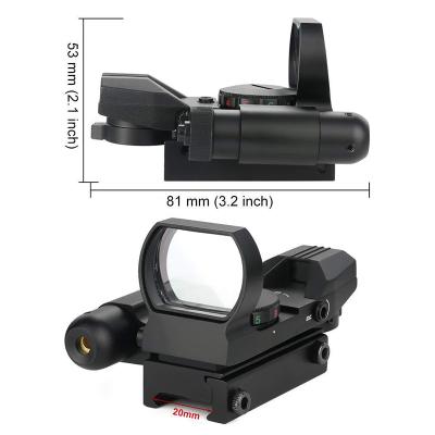 China Hunting Rifle Dot Sight Red Sight with Laser LAIKE-MZJ-3 for sale