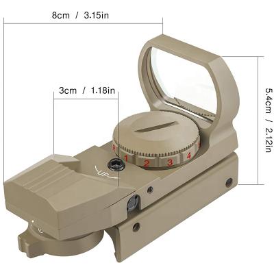 China Hunting Rifle Sight Red Sight With Laser Sand LAIKE-MZJ-4 for sale