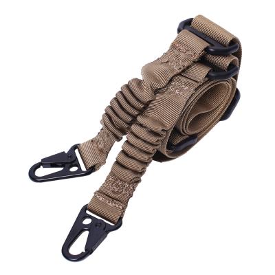 China Two 2 Point Rifle Sling Multi-Functional Nylon Rope Adjustable Gun Shooting Rifle Accessories Tactical Sling LAIKE-DD-2 for sale