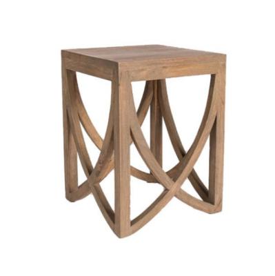 China New Design Wooden Event Coffee Table Modern Outdoor Wedding Side Table for sale