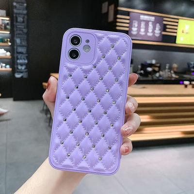 China Luxury Shockproof Rhinestone Phonecase For iPhone 12 13 Mini Cases Magnetic Hard PC Covers For Iphone 11 Pro Max 12 Case for sale