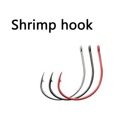 China Shrimp 46103 Factory Directly Sales Nickel Customized Size Sea Sea Fishing Surfing Hooks Directly Folded for sale