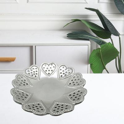 China Viable European Royal Plate Fruit Dish Ceramic Dish Decoration For Home Decor for sale