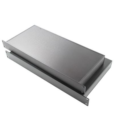 China best price 6063T5+5052 19 inch rack mount enclosure rack mount metal enclosure with 19