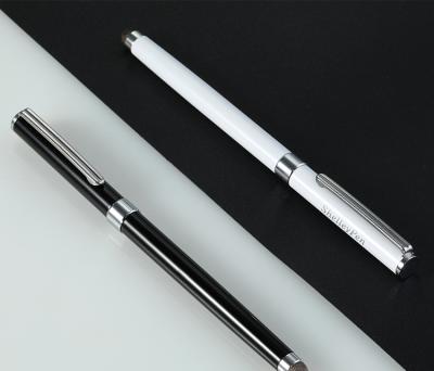 China Durable Factory Directly Supply 2 in 1 Aluminum Metal Touch Stylus Fancy Pen for Tablets for sale