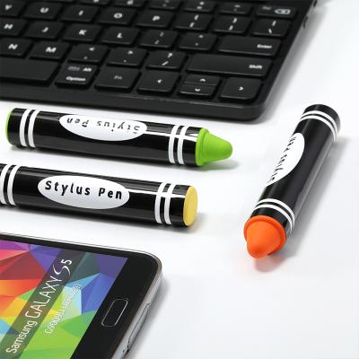 China Durable Hot Sales Promotional Kids Use Silicone Graffiti Touch Pen Pencil for sale