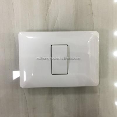 China Best Selling Commercial Peru Wall Switch Color White For Home / Hotel for sale