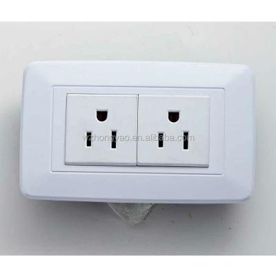 China Electrical Wall Outlet New Design Residential/Multipurpose American Style For Tomacorriente Double for sale