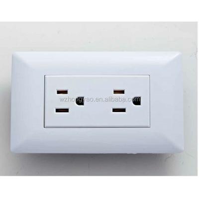 China Standard residential/general purpose duplex wall sockets in Venezuela for sale