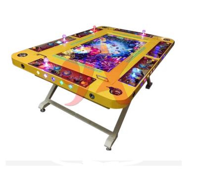 China Metal + Acrylic / Customize Fish Tables Fish Game Prizes Roulette Machine Fish Game Table Portable Gambling Machines for sale