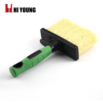 China Hot Sale Architectural White Plastic Filament Handle Plastic Base Brush Architectural Brush for sale