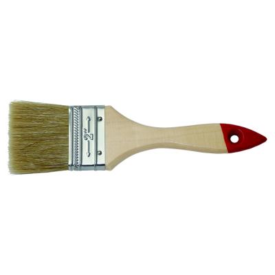 China Wholesale cheap and high quality flat wood handle paint brushes for decoration for sale