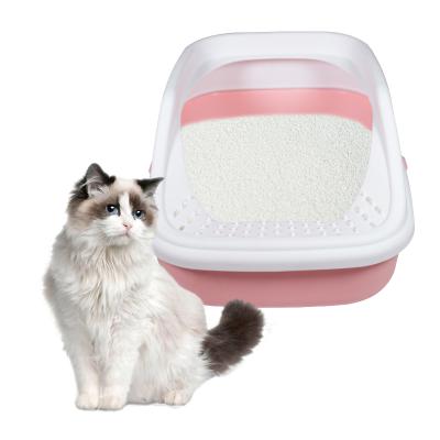 China Good Original Flavor Water Absorption Pet Cat Litter Box Cassava Starch Cat Litter Silica Gel Cat Litter for sale