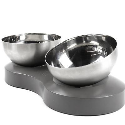 China Non-automatic stainless steel feeders pet bowl modern spet bowls for sale