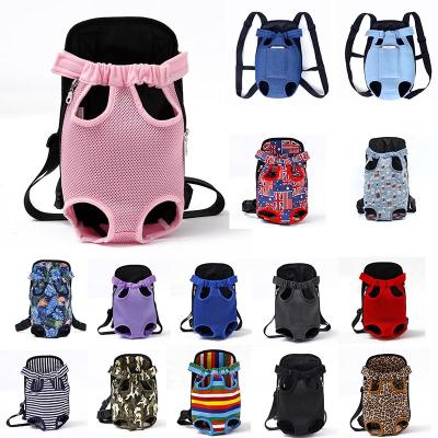 China Factory Direct Breathable Camouflage Dog Bag Trunk Pet Factory Outdoor Travel Backpack Viable Easy Go Out Quadruped Bag for sale