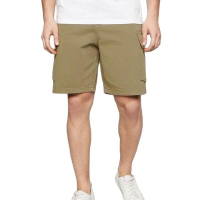 China 2022 Summer Viable Wholesale Custom Design With Zipper Fly Casual Solid Cargo Shorts Simple For Men for sale