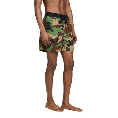 China 2022 Summer Wholesale Custom Camouflage Waistband Viable Elastic Shorts For Men for sale