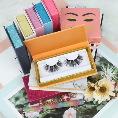 China Cruelty Free/25 Times Reusable/Mink Magnetic Eyelashes And Magnetic Eyeliner Packaging Boxes Set Of Wear Lashes Comfortable New Design 3d Hair for sale