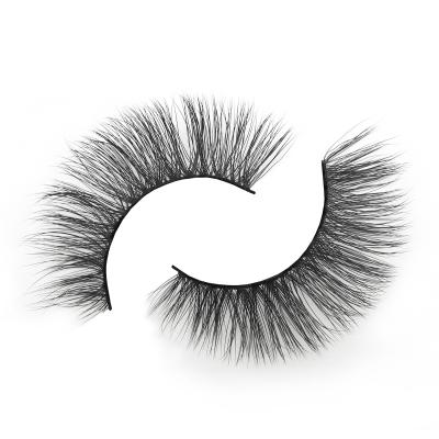 China Cruelty Free / 25 Times Reusable / Comfortable Wholesale Cruelty Free Private Label Fake Mink Lashes 3d Mink Eyelashes for sale