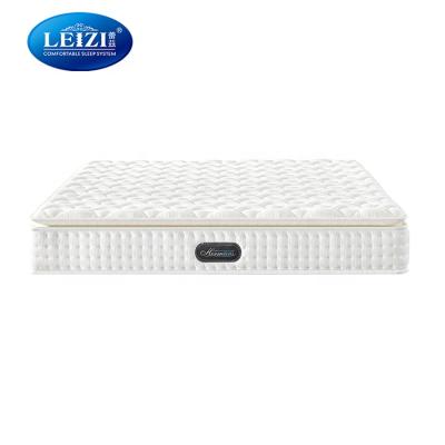 China Sleepwell Luxury Hotel 5 Zone Hypoallergenic Queen King Size Natural Latex Foam Spring Bed Mattress for sale