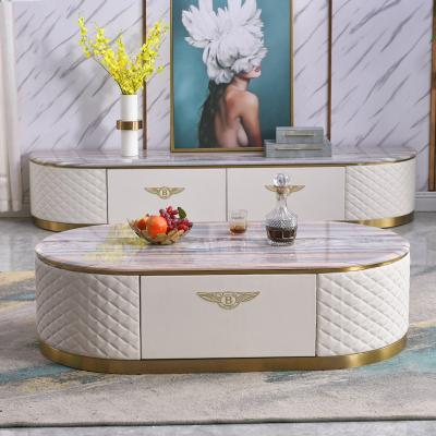 China Durable Nordic modern tea table console and TV cabinet combination living room furniture for sale