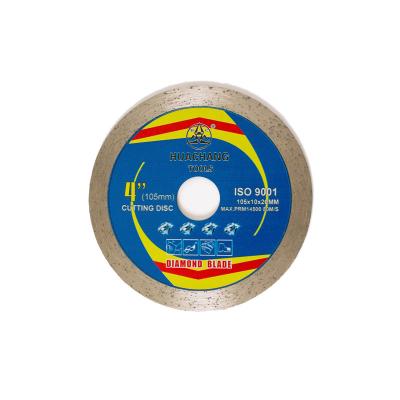 China Der 7 Zoll-Stein, der Diskette 4 Zoll-Diamond Saw Blade For Glass-Fliesen-Fähigkeit schneidet, sah 105x20mm zu verkaufen