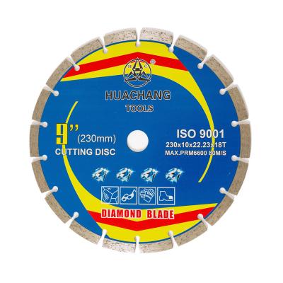 Cina lama tagliente concreta di rastrellamento del mortaio della smerigliatrice 230mm del disco 9inch di 230mm in vendita