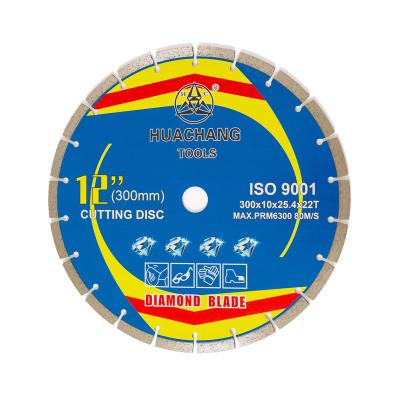 Chine La compétence de Diamond Concrete Saw Blade For de 12 pouces a vu le disque de coupe de pierre de 300mm à vendre