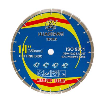 Cina Diamond Concrete Saw Blade a 14 pollici 350mm Diamond Cutting Disc For Metal in vendita