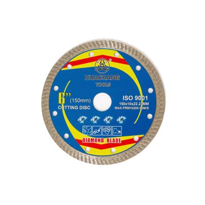 China 6“ 150mm 4,33“ 110mm Diamond Tile Cutting Blade For Figuurzaag 22.23mm Te koop