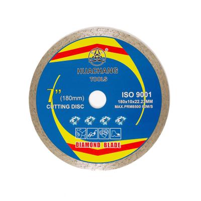 Cina disco tagliente di pietra 7 di 180mm dentro. Diamond Tile Circular Saw Blade bagnato in vendita