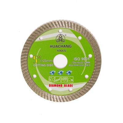 China 5 dünner Turbo Diamond Blade For General Purpose Ausschnitt des Zoll-125mm×22.23mm ultra zu verkaufen